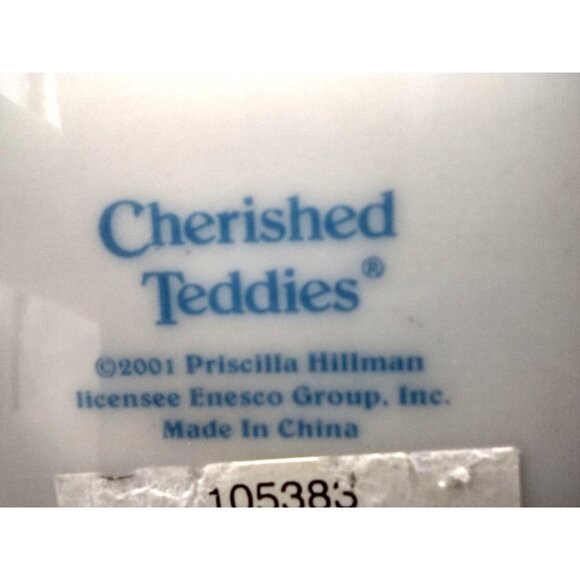 Cherished Teddies Mothers Love Vintage 2001 Plate Priscilla Hillman Enesco - Picture 8 of 10
